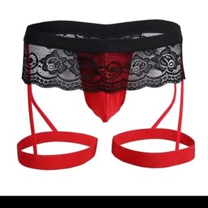 Men's Sexy Sissy Panties Gay Cosplay Valentine sz XL
